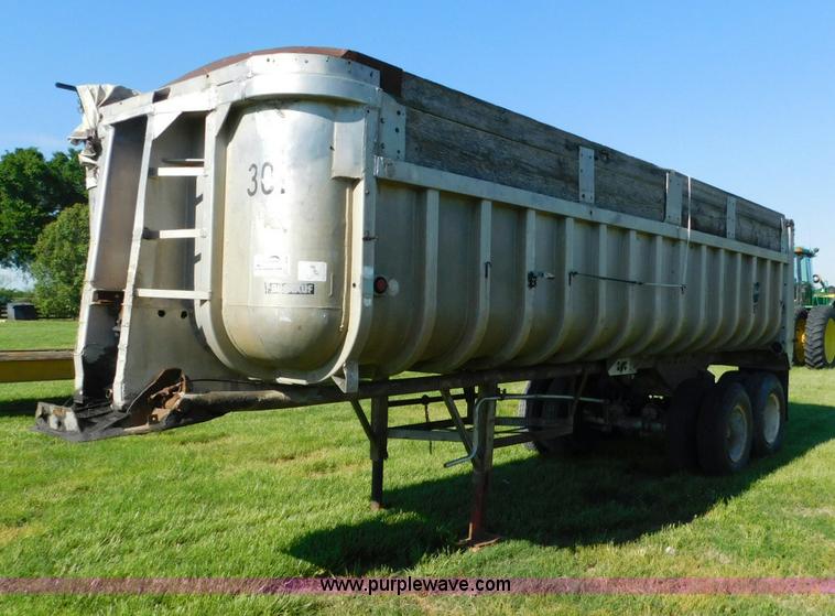 image for item L5838 1963 Fruehauf end dump trailer