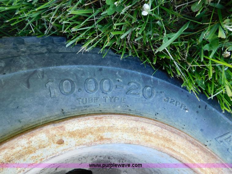 image for item L5838 1963 Fruehauf end dump trailer