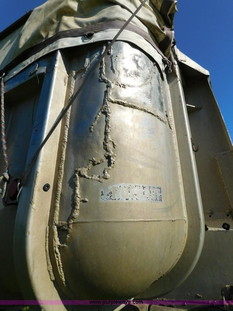 image for item L5838 1963 Fruehauf end dump trailer