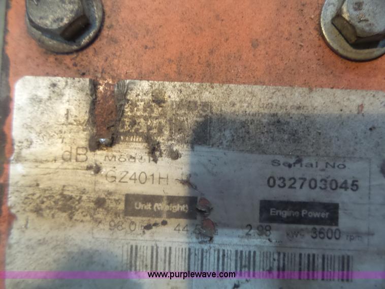 image for item L6014 Billy Goat G2401H crack machine