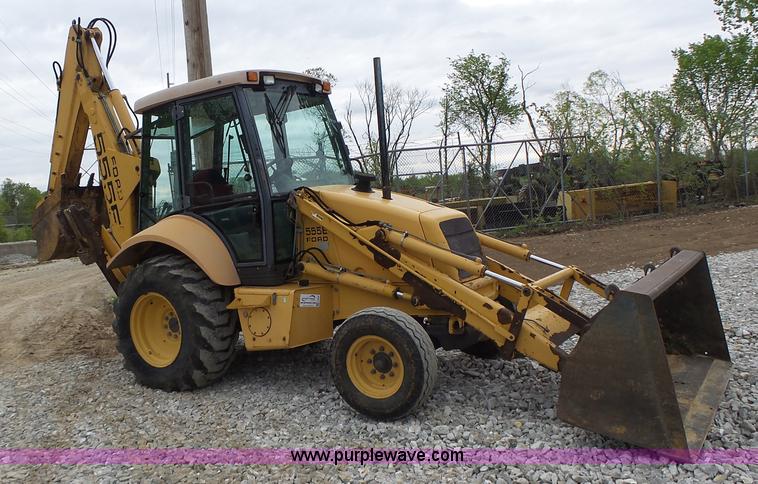 image for item L6055 Ford 555 backhoe