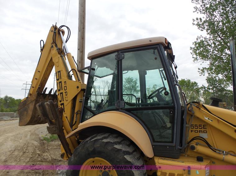 image for item L6055 Ford 555 backhoe