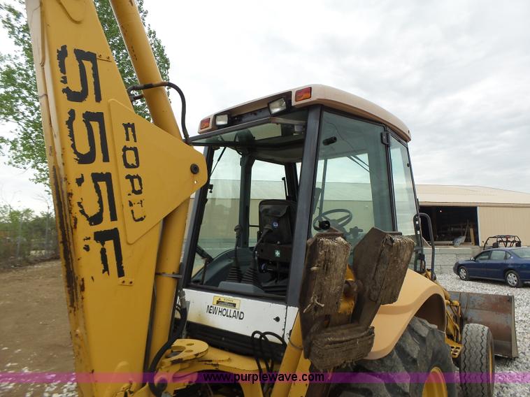 image for item L6055 Ford 555 backhoe