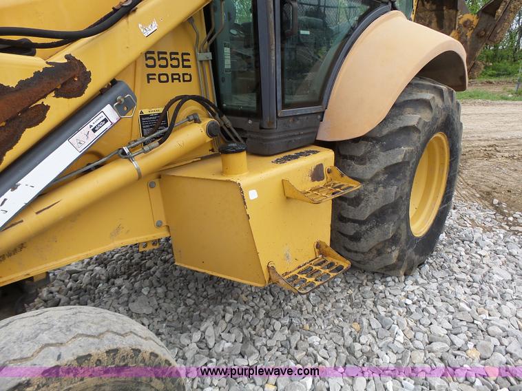image for item L6055 Ford 555 backhoe