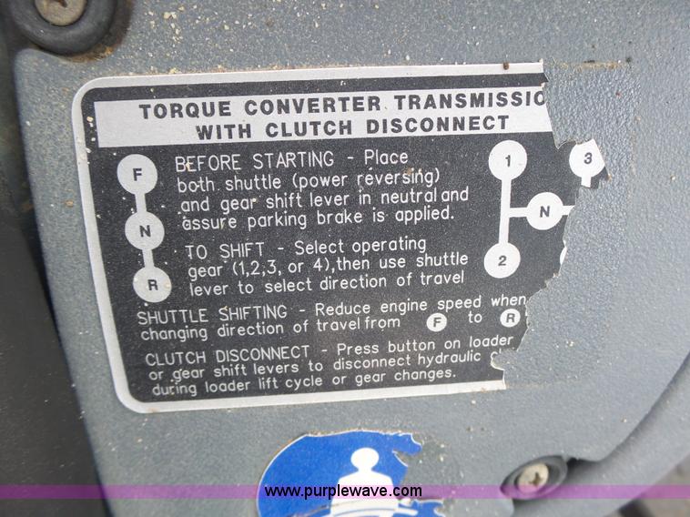 image for item L6055 Ford 555 backhoe