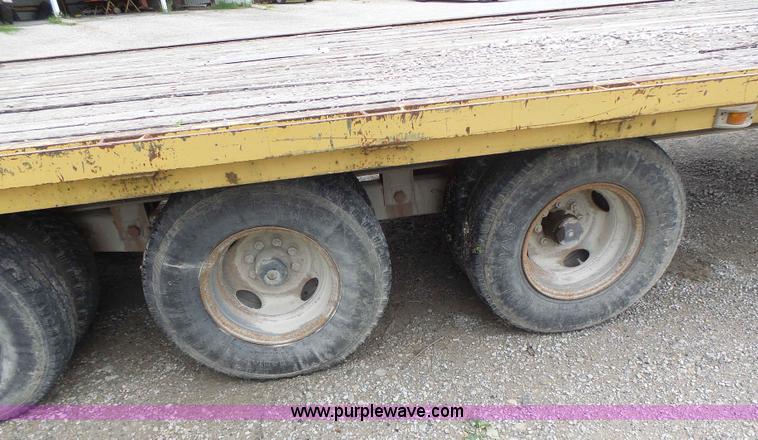 image for item L7244 Shop built equipment trailer