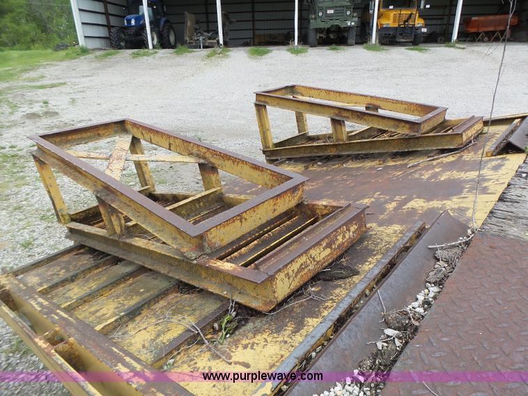 image for item L7244 Shop built equipment trailer