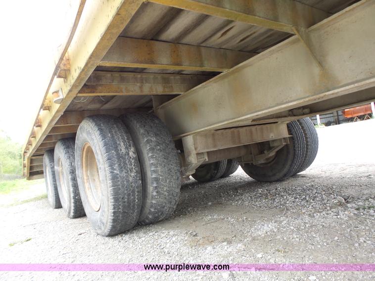 image for item L7244 Shop built equipment trailer