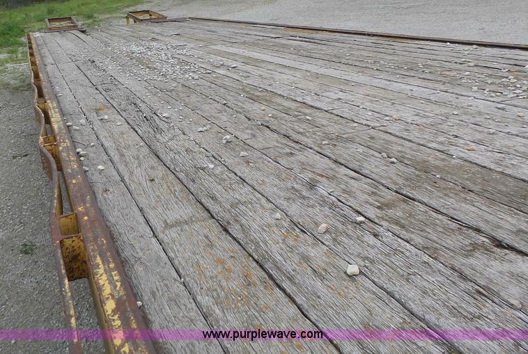 image for item L7244 Shop built equipment trailer