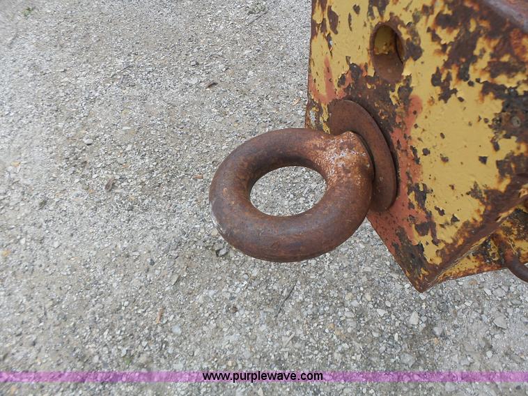 image for item L7244 Shop built equipment trailer