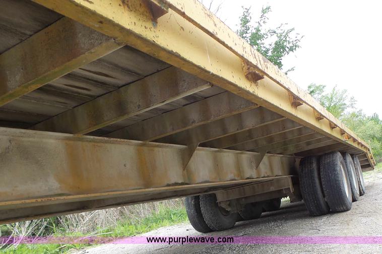 image for item L7244 Shop built equipment trailer