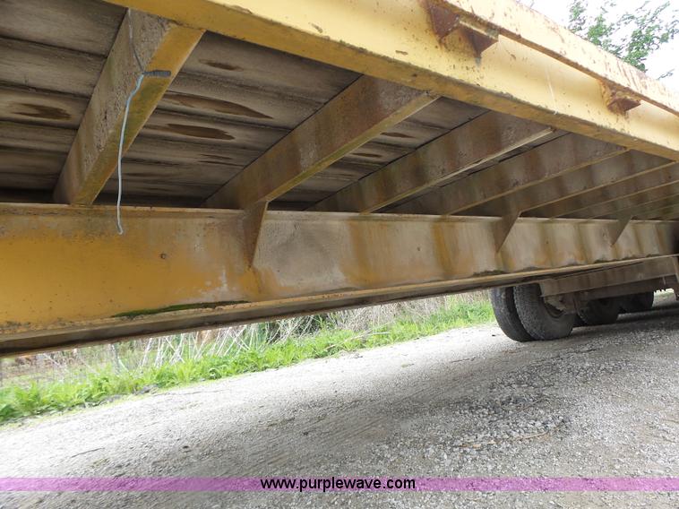 image for item L7244 Shop built equipment trailer