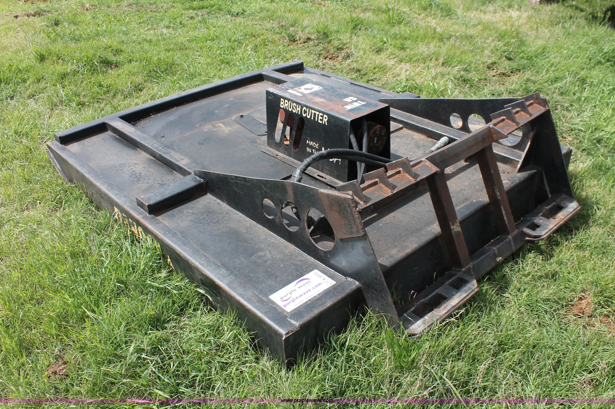 Brush Cutter hydraulic mower attachment in Bray, OK Item K8932 sold