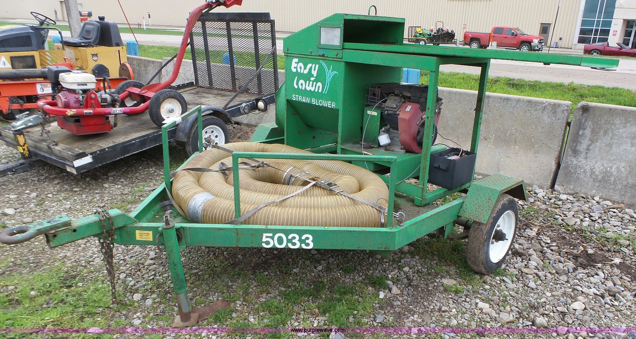 Easy Lawn 6B156V20 straw blower in Newton, IA Item L5708 sold