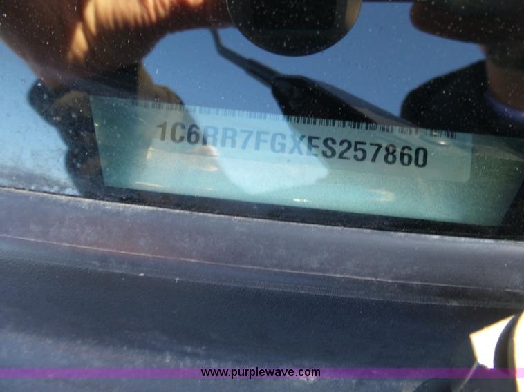 image for item AR9396 2014 Dodge Ram 1500 Quad Cab pickup truck