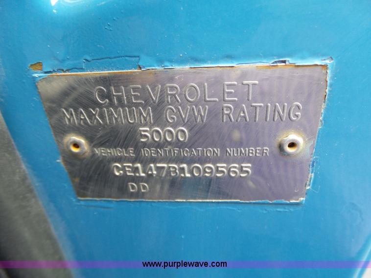 image for item BZ9510 1967 Chevrolet 10 pickup truck