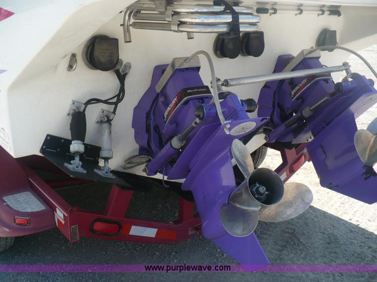 image for item J4970 1995 Baja 320 OS 32' boat and trailer