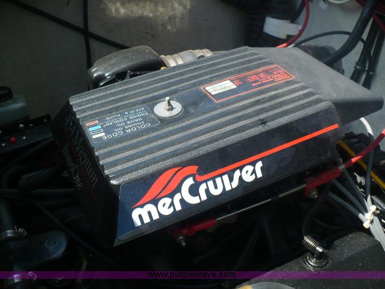 image for item J4970 1995 Baja 320 OS 32' boat and trailer