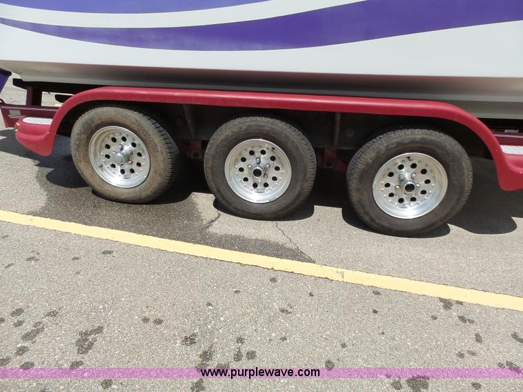 image for item J4970 1995 Baja 320 OS 32' boat and trailer