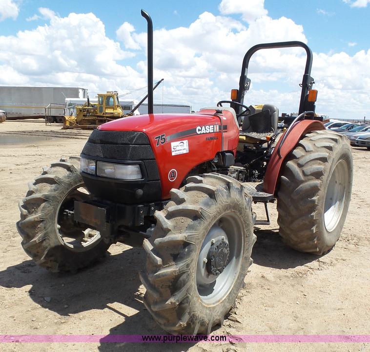 image for item J6140 Case IH 75A MFWD tractor