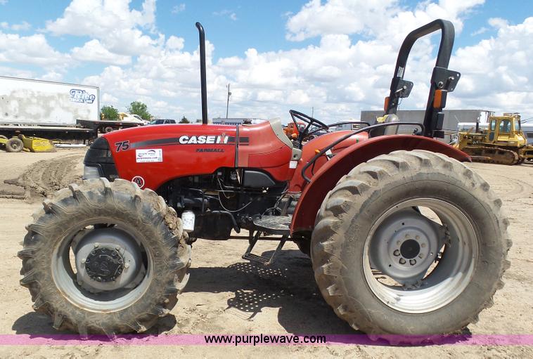image for item J6140 Case IH 75A MFWD tractor