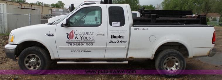 image for item K4170 1999 Ford F250 pickup truck