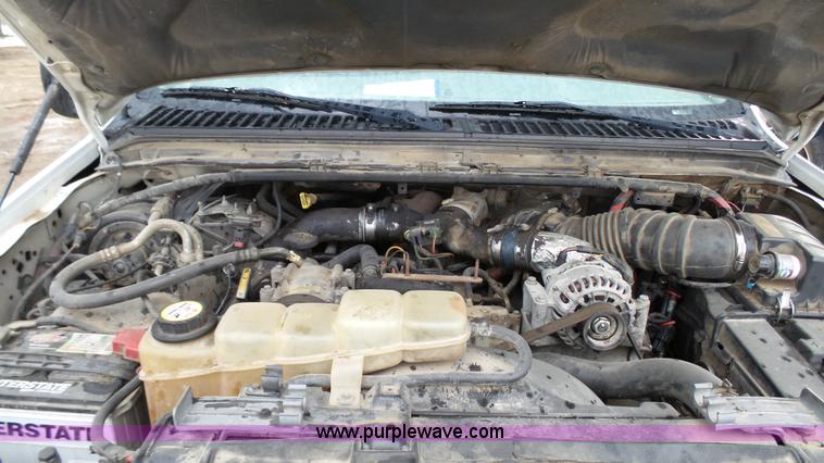 image for item K4171 2003 Ford F550 Super Duty flatbed dump pickup truck