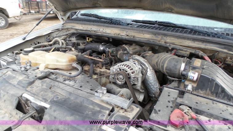 image for item K4171 2003 Ford F550 Super Duty flatbed dump pickup truck