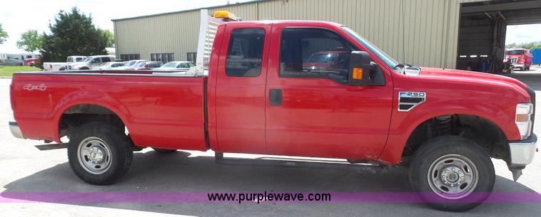 image for item K4520 2010 Ford F250 Super Duty SuperCab pickup truck