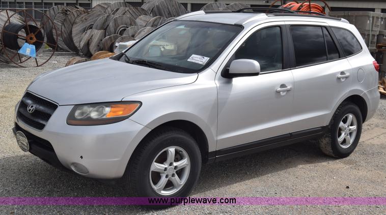 image for item K6711 2007 Hyundai Santa Fe GLS SUV