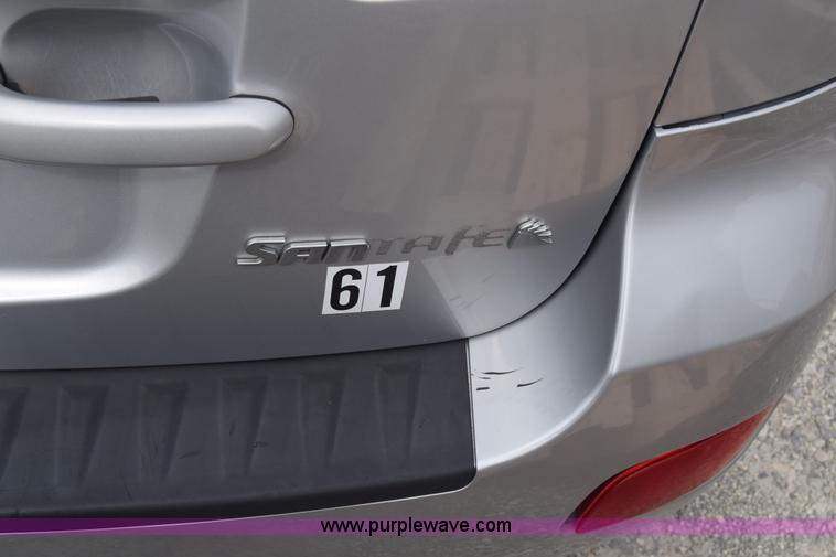image for item K6711 2007 Hyundai Santa Fe GLS SUV
