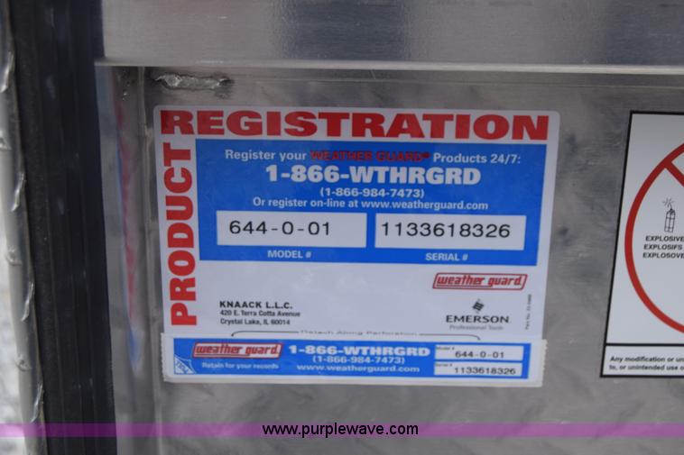 image for item K6714 WeatherGuard truck toolbox