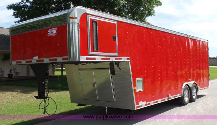 image for item K7207 2007 American Hauler Silver Hawk enclosed cargo trailer