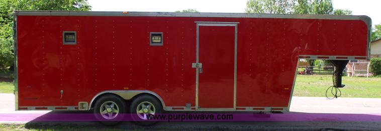 image for item K7207 2007 American Hauler Silver Hawk enclosed cargo trailer