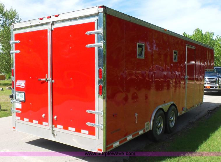 image for item K7207 2007 American Hauler Silver Hawk enclosed cargo trailer