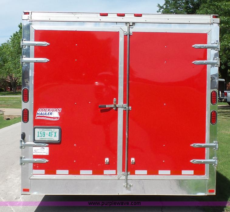 image for item K7207 2007 American Hauler Silver Hawk enclosed cargo trailer