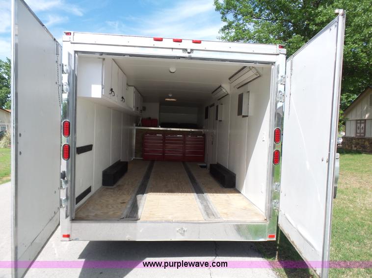 image for item K7207 2007 American Hauler Silver Hawk enclosed cargo trailer