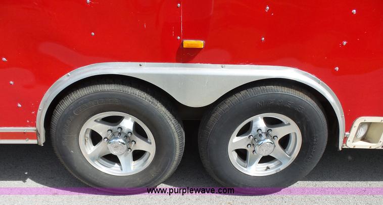 image for item K7207 2007 American Hauler Silver Hawk enclosed cargo trailer