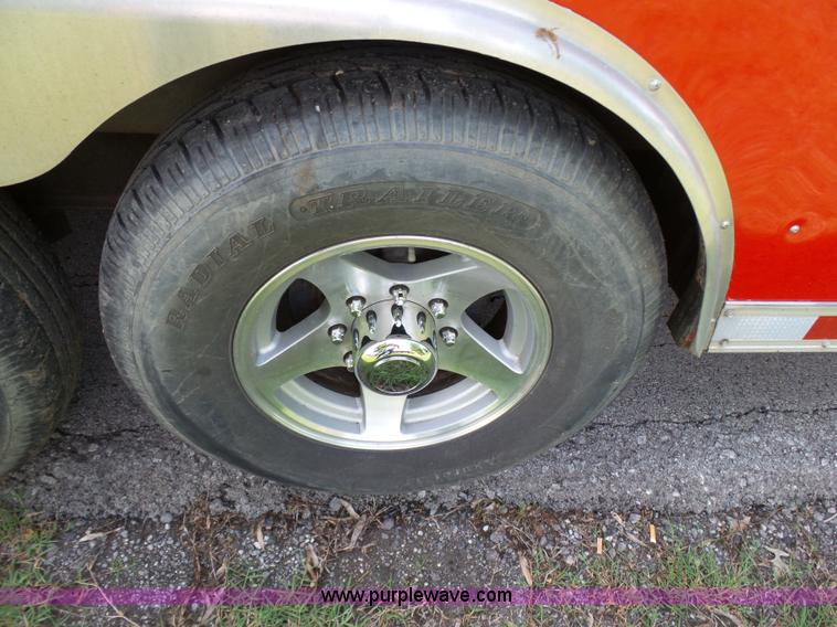 image for item K7207 2007 American Hauler Silver Hawk enclosed cargo trailer