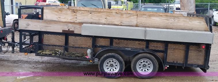 image for item K7883 2010 Trailmaster equipment trailer