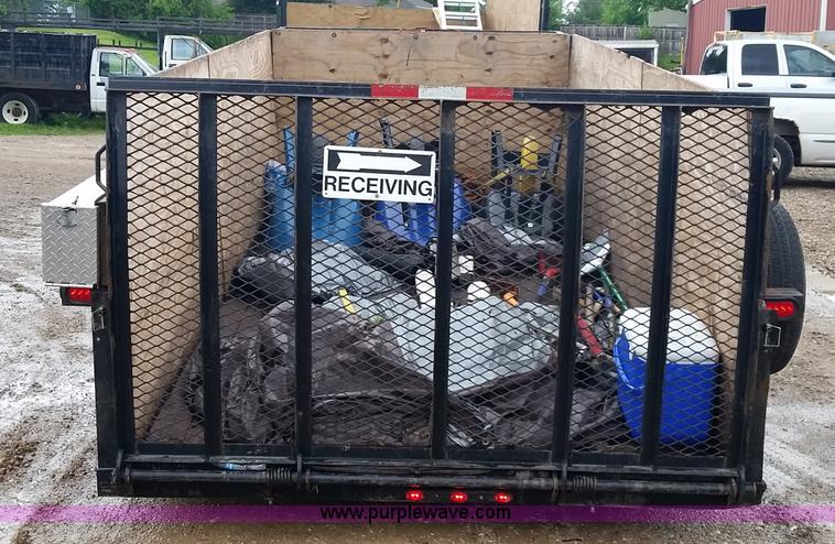 image for item K7883 2010 Trailmaster equipment trailer