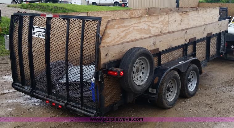 image for item K7883 2010 Trailmaster equipment trailer