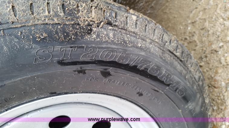 image for item K7883 2010 Trailmaster equipment trailer