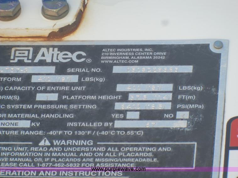 image for item K7915 2008 Ford F550 bucket truck