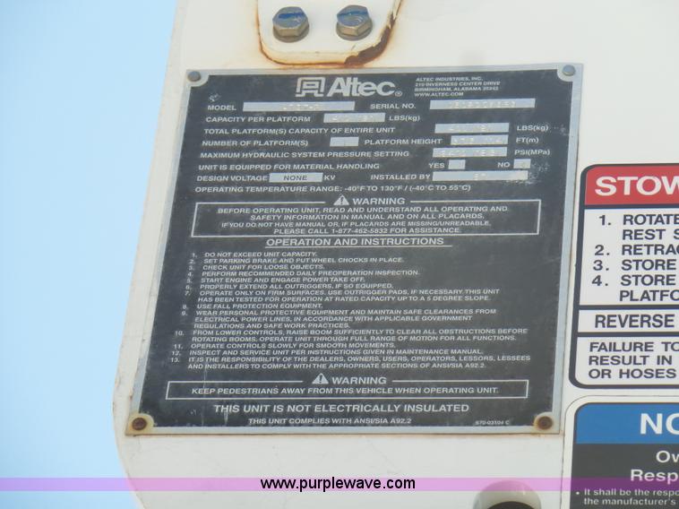 image for item K7915 2008 Ford F550 bucket truck