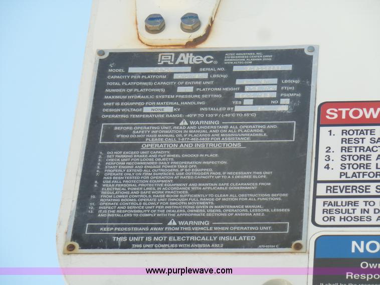 image for item K7915 2008 Ford F550 bucket truck