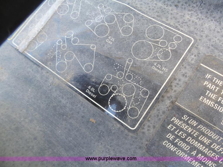 image for item L7036 2007 Ford F550 Super Duty XL flatbed pickup truck