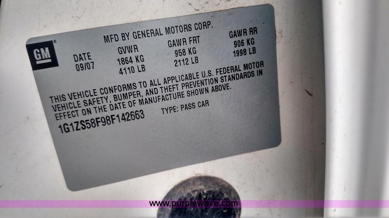 image for item L7490 2008 Chevrolet Malibu