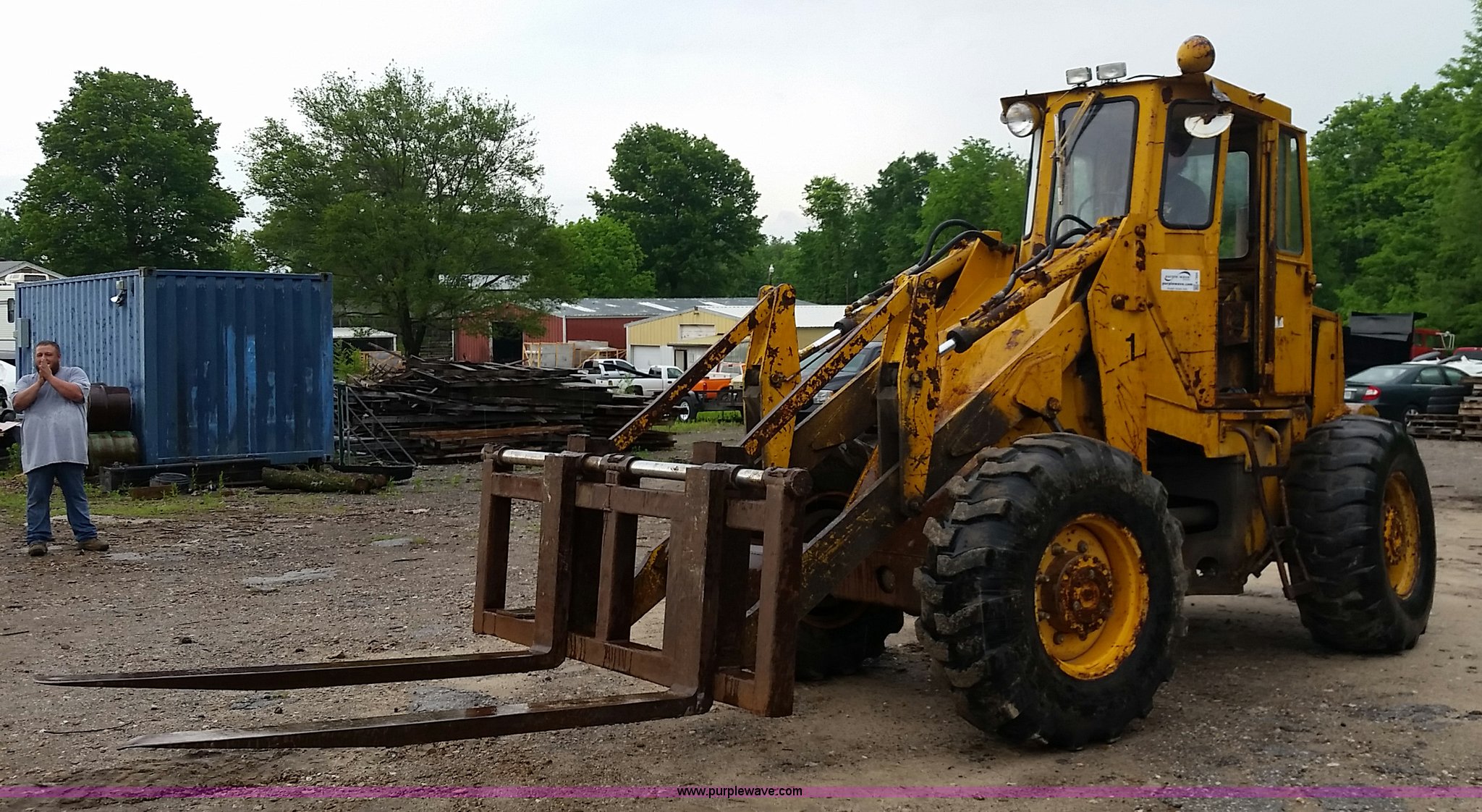 1974 Allis Chalmers 840 wheel loader in Blue Springs, MO Item K7894