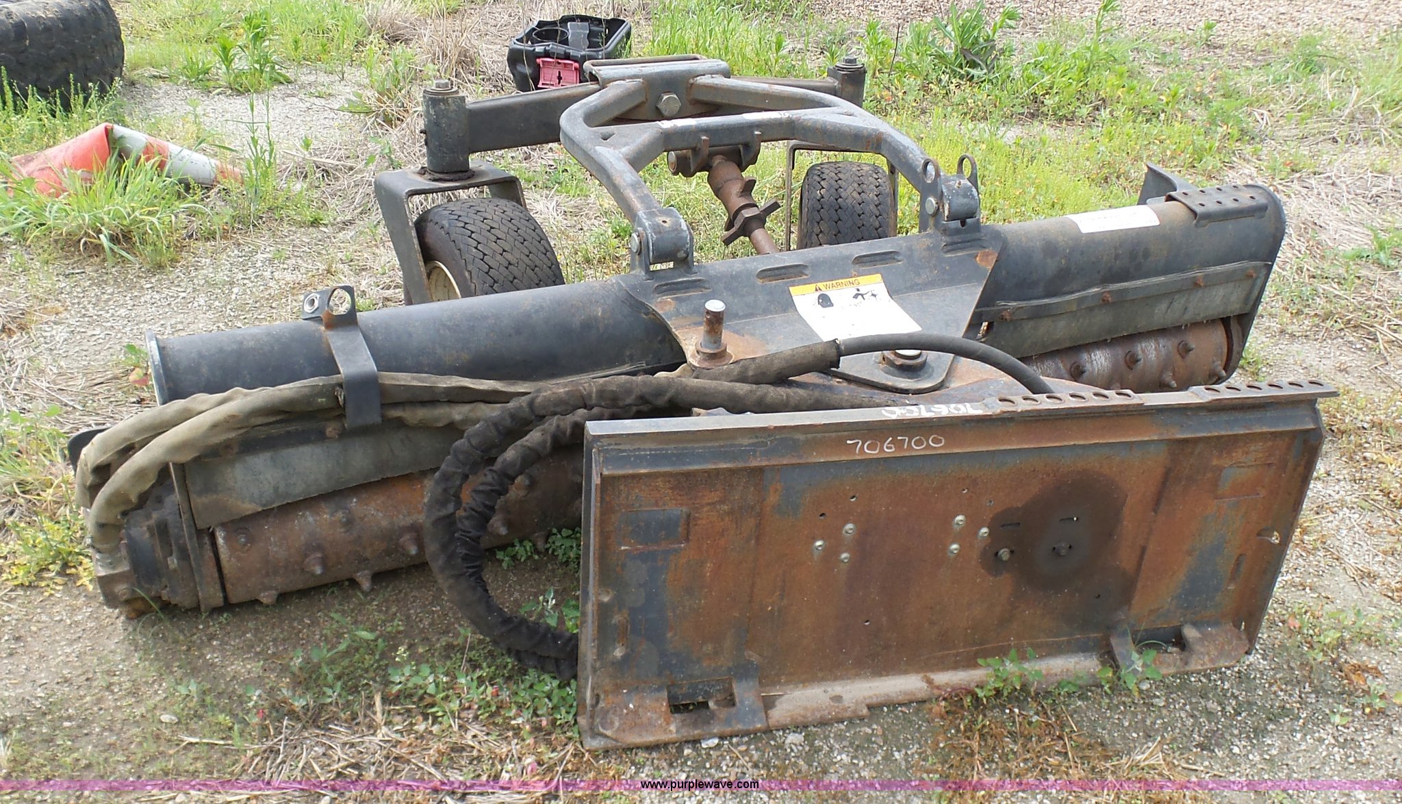 Bobcat 84 soil conditioner in Freeman, MO Item L7018 sold Purple Wave